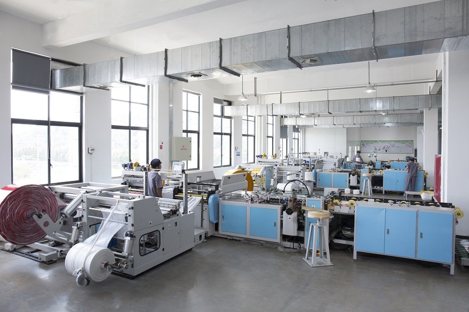 Línea de bag making automatizada